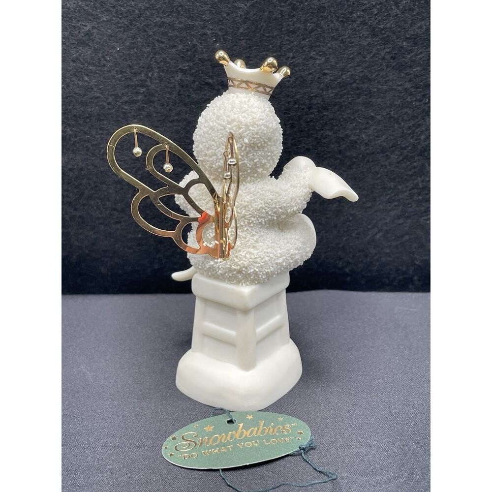 Vintage 1999 Dept 56 "Do What You Love" Ivory with 24k Gold Trim. Adorable!‎ - Picture 5 of 9